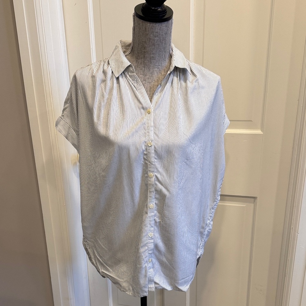 Madewell Central Button Front Shirt